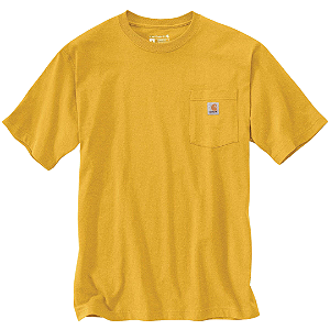 CARHARTT - Camiseta Pocket Loose Fit "Honeycomb Heather" -NOVO-