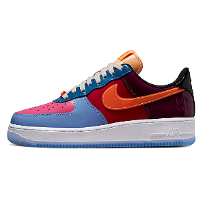 NIKE x UNDEFEATED - Air Force 1 Low SP "Multi-Patent/Total Orange" -NOVO-
