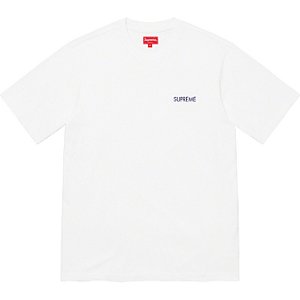 SUPREME - Camiseta Washed Capital "Branco" -NOVO-