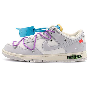 NIKE x OFF-WHITE - Dunk Low "Lot 47" (40,5 BR / 9 US) -NOVO-