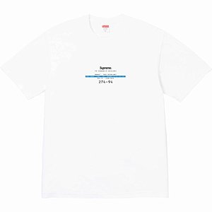 SUPREME - Camiseta Standard "Branco" -NOVO-