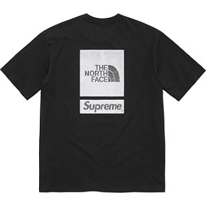 SUPREME x THE NORTH FACE - Camiseta "Preto" -NOVO-