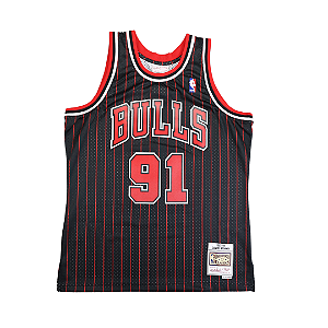 MITCHEL & NESS - Regata Jersey Chicago Bulls: Dennis Rodman "Autografada" -NOVO-