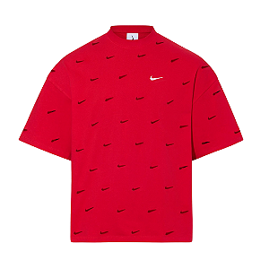 NIKE x JACQUEMUS - Camiseta LE Swoosh "Vermelho" -NOVO-