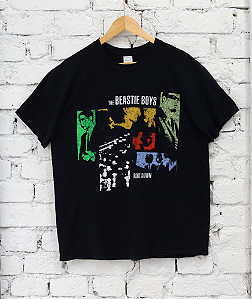 GILDAN - Camiseta The Beastie Boys Root Down "Preto" -VINTAGE-