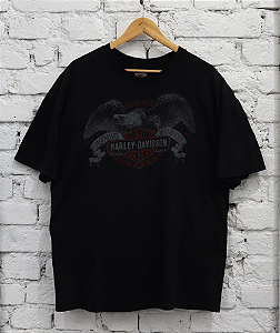 HARLEY DAVIDSON - Camiseta Chandler Snake "Preto" -VINTAGE-