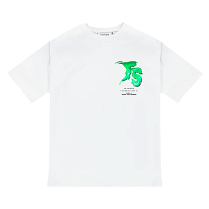 TRAPSTAR - Camiseta Press Start Speed Grafic "Branco" -NOVO-
