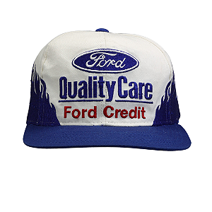 CHASE AUTHENTICS - Boné Ford Quality Care  "Azul/Branco" -VINTAGE-