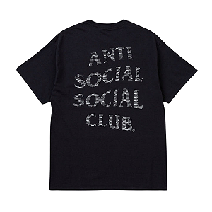 ANTI SOCIAL SOCIAL CLUB x NEIGHBORHOOD - Camiseta SS-1 "Preto" -NOVO-