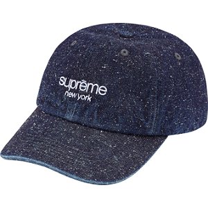 SUPREME - Boné Classic Logo 6-Panel "Denim" -NOVO-