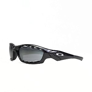 OAKLEY x SATISFY - Óculos Straight Jacket "Polished Black/Prizm Black" -NOVO-