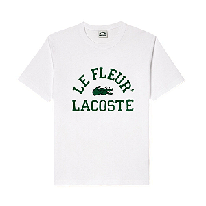 LACOSTE X GOLF LE FLEUR - Camiseta "Branco" -NOVO-