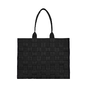 SUPREME - Bolsa Woven Tote "Preto" -NOVO-