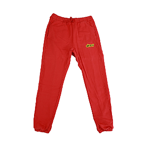 DREW HOUSE - Calça Secret "Vermelho" -USADO-