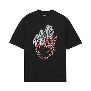 JORDAN x TRAVIS SCOTT - Camiseta Graphic Flight "Preto" -NOVO-