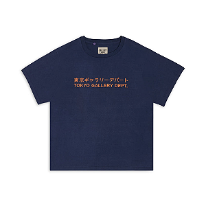 GALLERY DEPT. - Camiseta Tokyo "Azul Marinho" -NOVO-