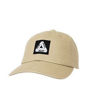 PALACE - Boné Tri Ferg Patch 6-Panel "Stone Grey" -NOVO-