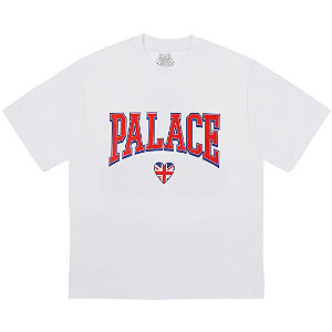 PALACE - Camiseta Squad "Branco" -NOVO-