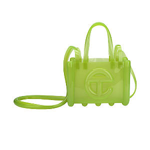 MELISSA x TELFAR - Bolsa Small Jelly Shopper II "Verde Limão" -NOVO-