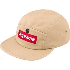 SUPREME - Boné Snap Pocket Camp FW23 "Light Khaki" -NOVO-
