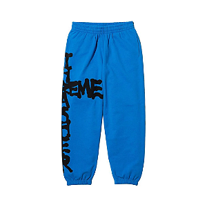 SUPREME x THRASHER - Calça de Moletom "Azul" -NOVO-