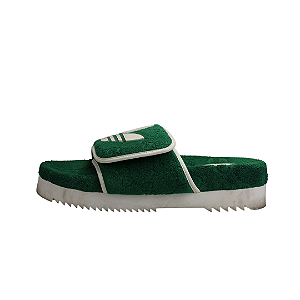 GUCCI x ADIDAS - Plataform Sandal GG "Green" -USADO-