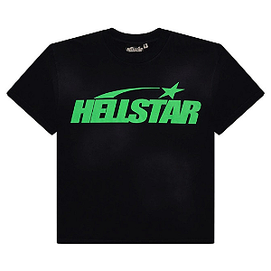 HELLSTAR - Camiseta Classic Gel Print "Preto" -NOVO-