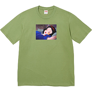 SUPREME - Camiseta Snow White "Verde" -NOVO-