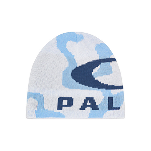 PALACE x OAKLEY - Touca Cuff "Branco/Azul" -NOVO-