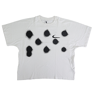 NIKE x OFF-WHITE - Camiseta Spray Dot "Branco" -USADO-