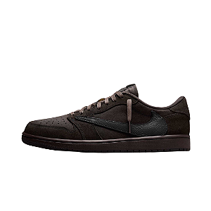 NIKE x TRAVIS SCOTT - Air Jordan 1 Low OG SP "Velvet Brown" -NOVO-