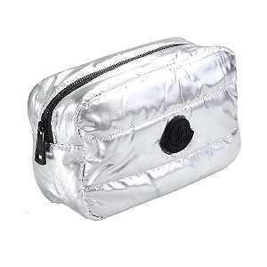 MONCLER - Necessaire Puffer "Prata" -NOVO-
