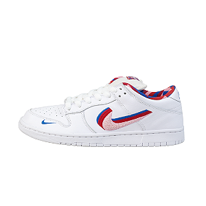 NIKE x PARRA - SB Dunk Low "Branco" -USADO-