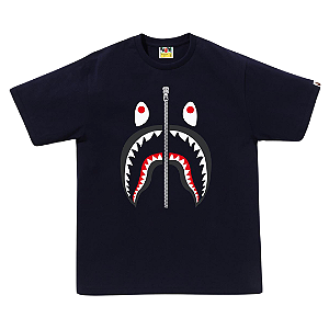 BAPE - Camiseta Shark Muske "Preto/Cinza" -NOVO-