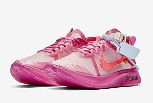 NIKE x OFF-WHITE - Zoom Fly "Tulip Pink" -NOVO-