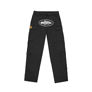 CORTEIZ - Calça Cargo Guerrilaz "Preto/Branco" -NOVO-