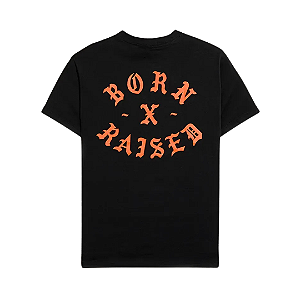 BORN X RAISED - Camiseta Reserve Snooty Fox "Preto" -NOVO-
