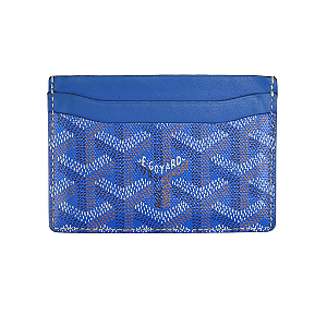 GOYARD - Porta Cartão Saint Sulpice "Blue Clair" -USADO-