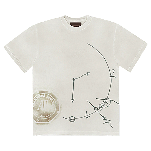 CACTUS JACK x AUDEMARS PIGUET - Camiseta Time Zones "Branco" -NOVO-