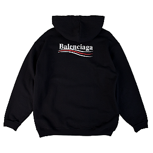 BALENCIAGA - Moletom Logo "Preto" -USADO-