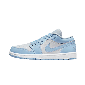 NIKE - Air Jordan 1 Low "Football Grey Aluminium" -NOVO-