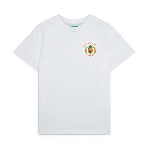 CASABLANCA - Camiseta Joyaux D'Afrique Tennis Club Printed "Branco" -NOVO-