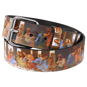 SUPREME - Cinto Last Supper Leather "Multicolor" -NOVO-