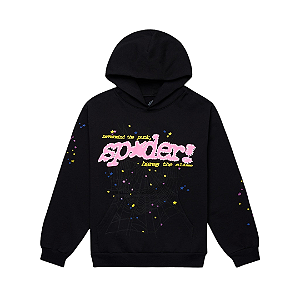 SP5DER - Moletom P*nk "Preto" -NOVO-