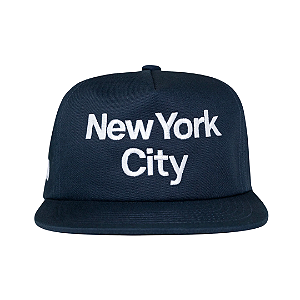 OMA DESIGN STUDIOS - Boné New York City Typography "Azul Marinho" -NOVO-