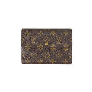 LOUIS VUITTON - Carteira Alexandra "Monogram" -USADO-