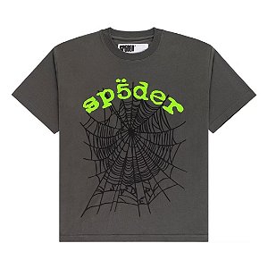 SP5DER - Camiseta OG Web V2 "Cinza" -NOVO-