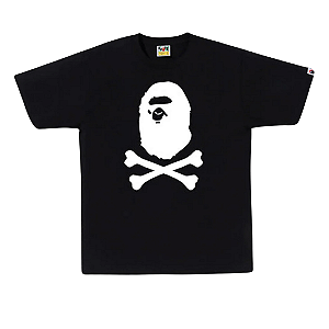 BAPE - Camiseta Crossbone "Preto" -NOVO-