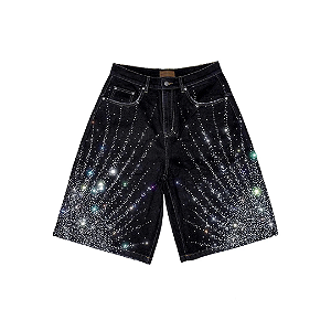 BIRTH OF ROYAL CHILD - Bermuda Jeans 20K Diamond Starling "Preto" -NOVO-