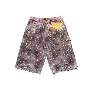 BIRTH OF ROYAL CHILD - Bermuda Jeans 20K Diamond "Marrom" -NOVO-
